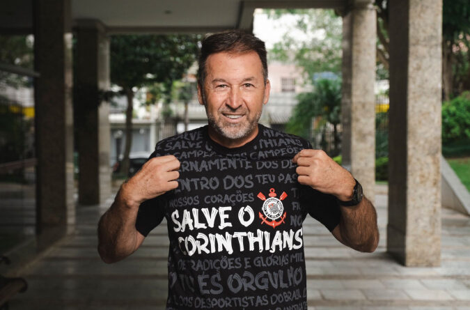 Presidente do Corinthians Augusto Melo.