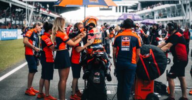 Jack Miller, piloto da KTM no grid do GP da Malásia.