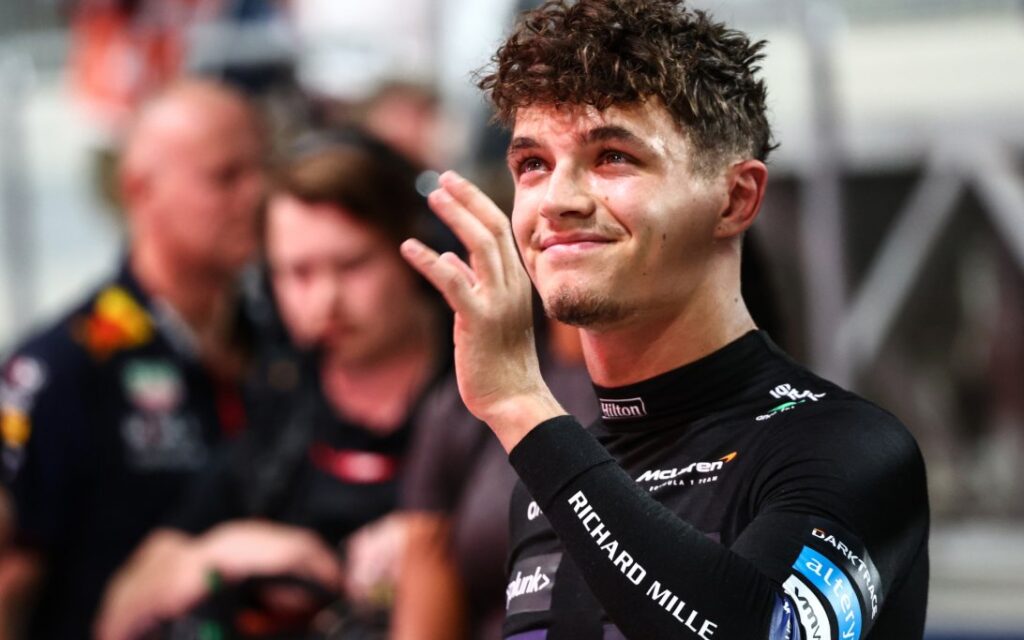 Lando Norris piloto da Mclaren.