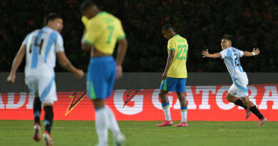 Brasil leva goleada histórica da argentina no Sulamericano sub 20