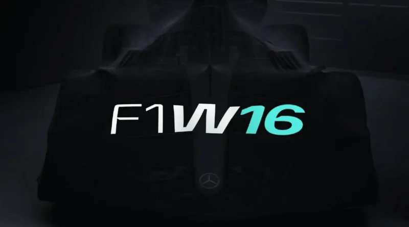 Mercedes F1 W16.