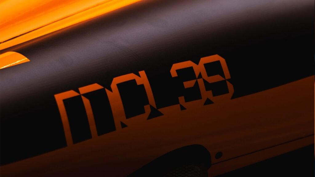 MCL39, carro da Mclaren na F1 2025.